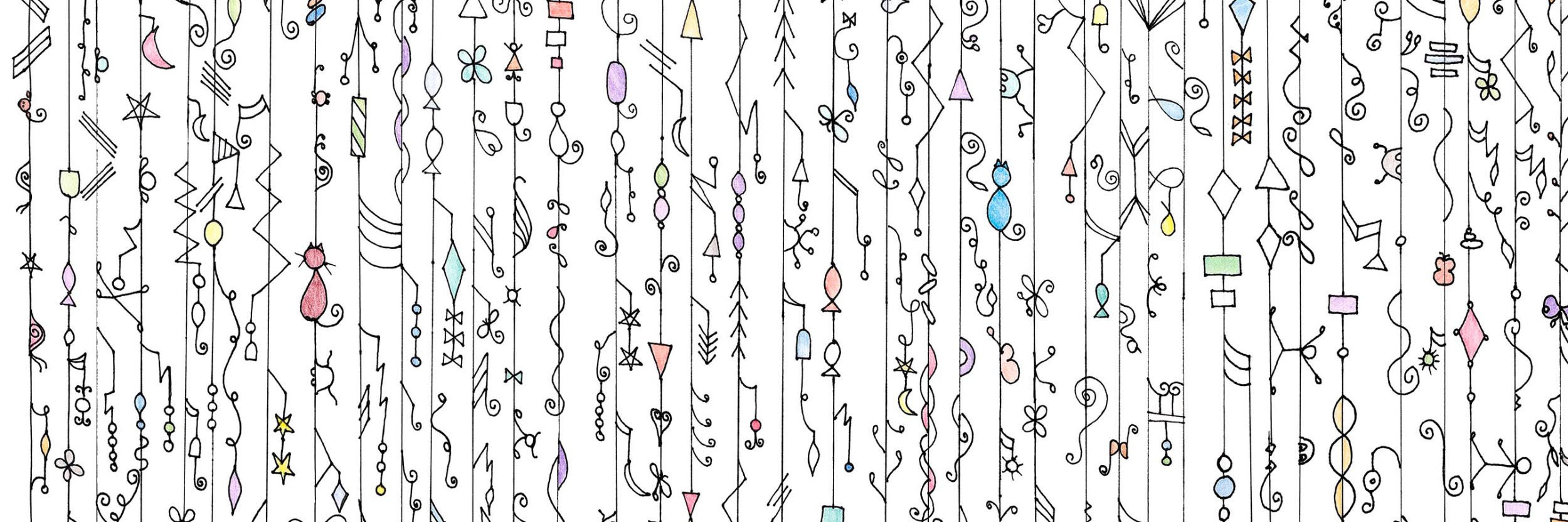 Restful Doodles Y0791 Laminate Countertops