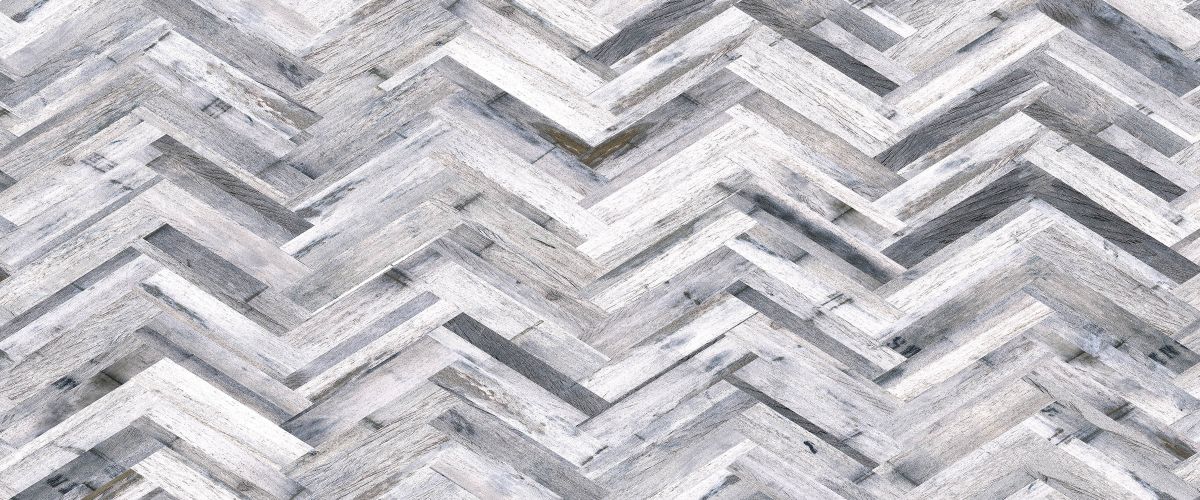 Herringbone Whitewash