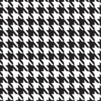 Tuxedo Houndstooth