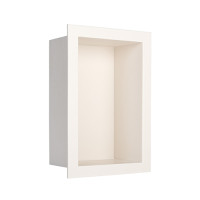 Single Shelf Recessed Niche  Sample in Antique White