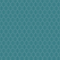 Teal Honeycomb