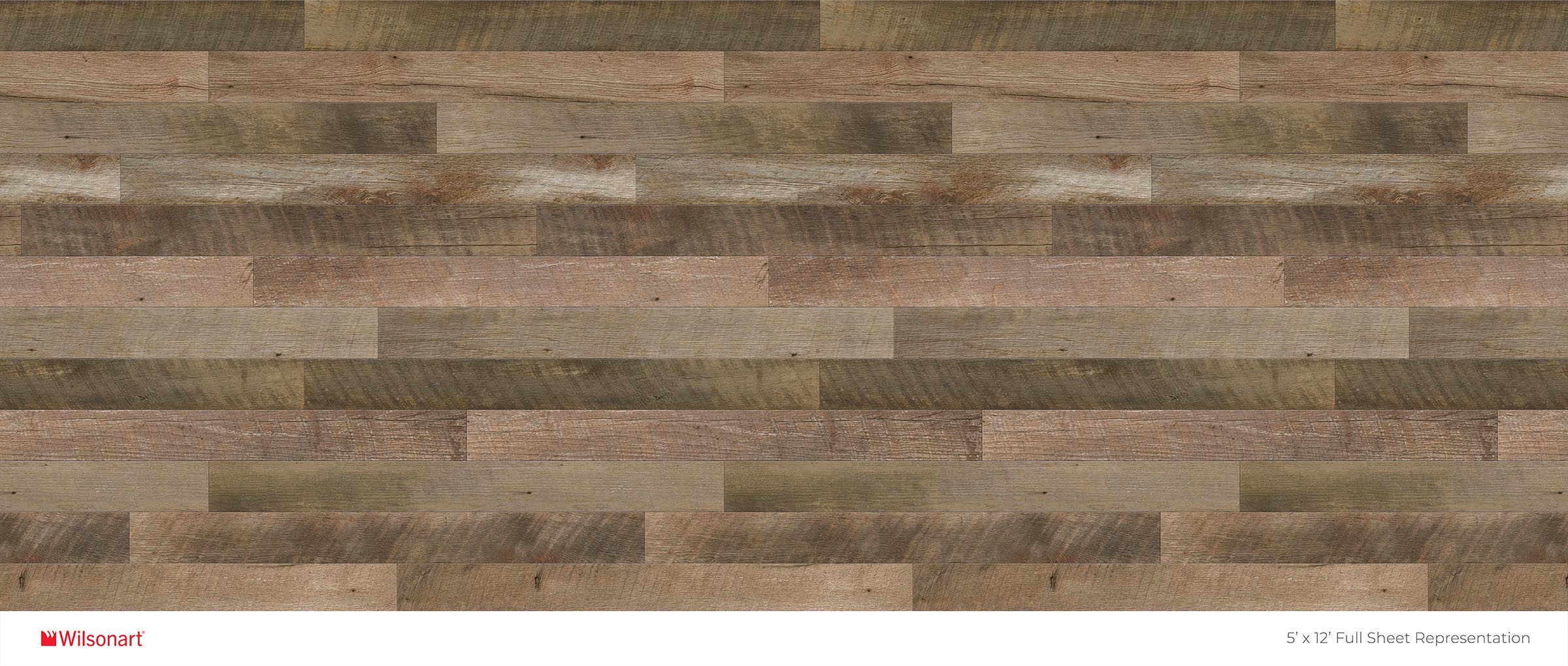 Planked Coffee Oak 4 x 8 Formica Sheet Laminate