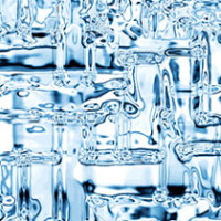 Ice Glass Blue