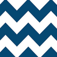 Moody Blue Chevron