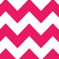 Raspberry Chevron