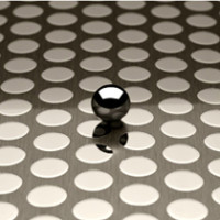 Sequin Satin Brushed Palladium
