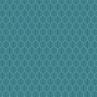 Teal Honeycomb