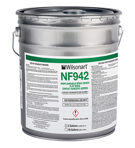 WILSONART® NF942/943 NONFLAMMABLE SPRAY-GRADE CONTACT ADHESIVE