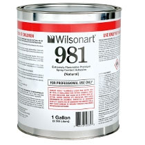Wilsonart® 981 Reduced Deflection Spray Grade Contact Adhesive
