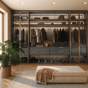 Engrained Luxury Showcase Closet