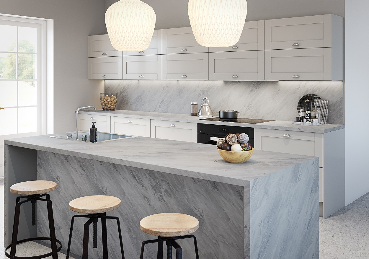 Marble Sirocco: A Stunning Collection of Wilsonart Laminate Worktops