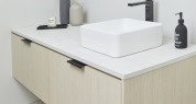 P1021 Perla Quartzite, W480 Raw Nordic Wood _office bathroom 01