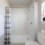 Soft, neutral shower