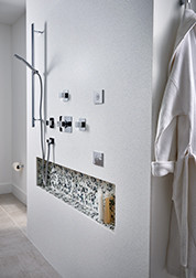 Solid Surface Shower Wall