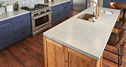 Spanish Modern | Solid Surface Countertops