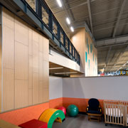 Gordon Family YMCA Compact Laminate Walls