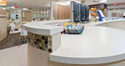 Our Lady of Consolation | Rounded Cafeteria Counter