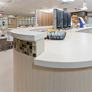 Our Lady of Consolation | Rounded Cafeteria Counter