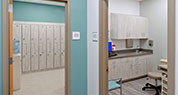 Stony Brook | Staff Lockers & Exam Room
