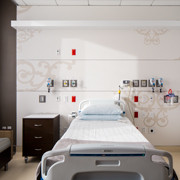 University Medical Center - LSU | Wilsonart x NBBJ | Patient Headwall