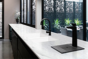 Modern Solid Surface Kitchen feat. Movement Designs​