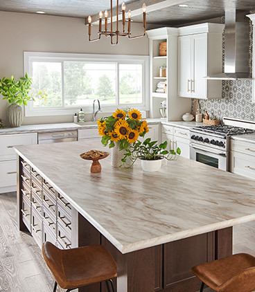 Laminate Surfaces For Kitchen Countertops And Bathroom Vanities