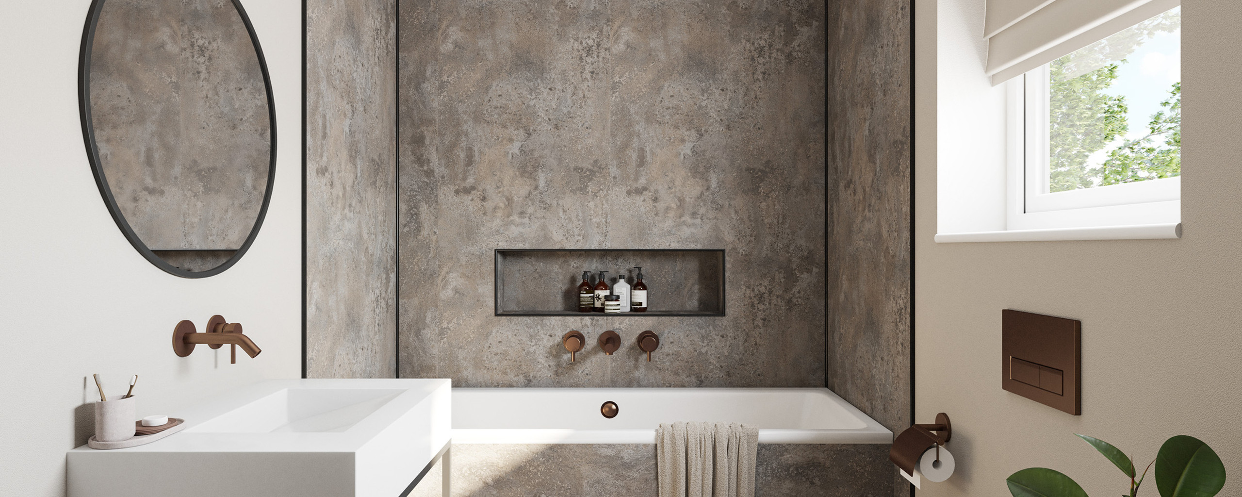 Wetwall Mermaid Collection - Vintage Concrete