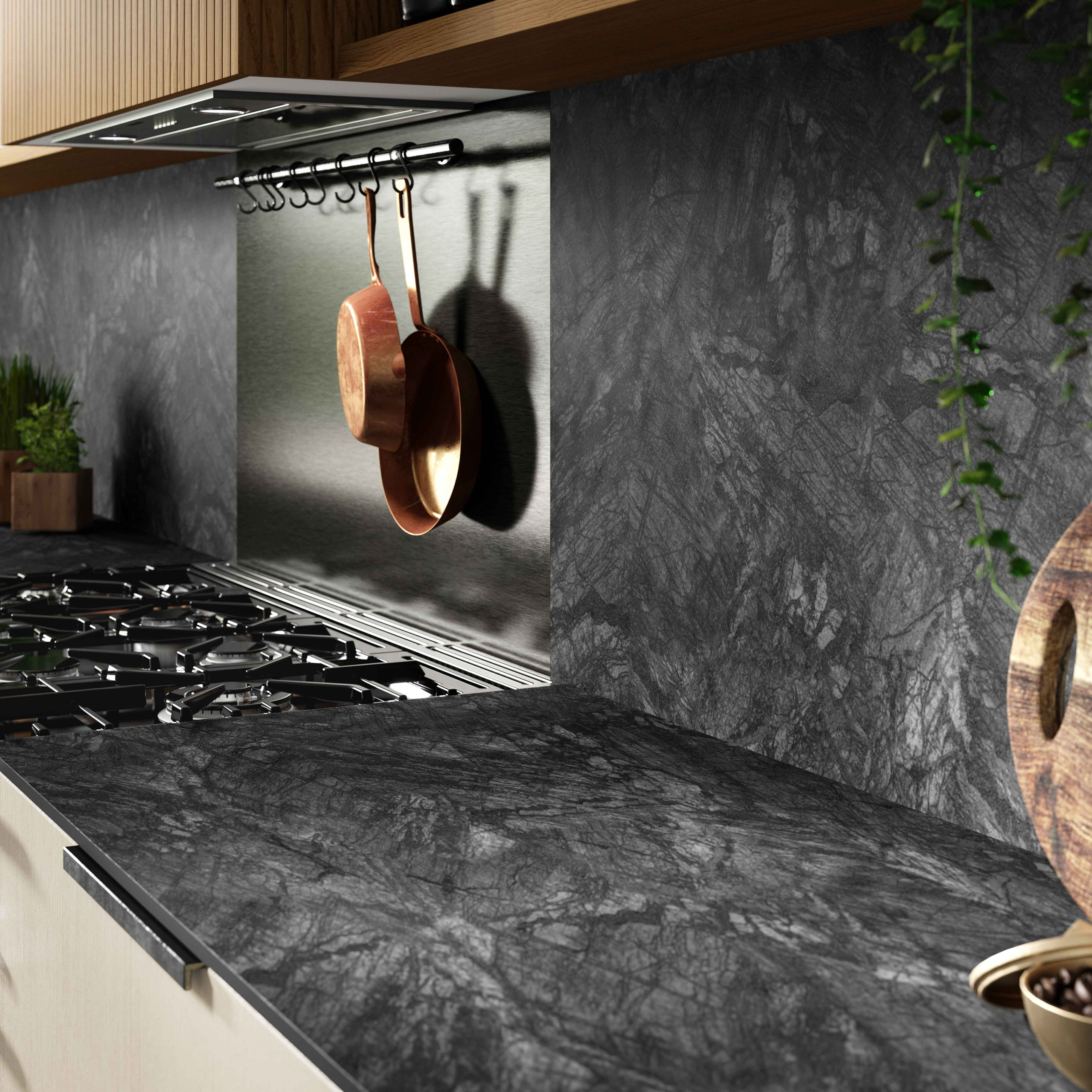 Zenith Worktop - Raja Black