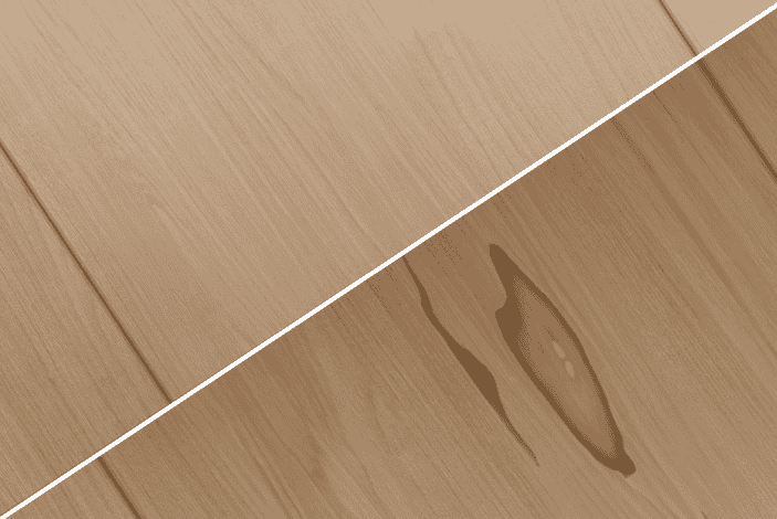 Comparison between wood veneer and Origin controlled finish